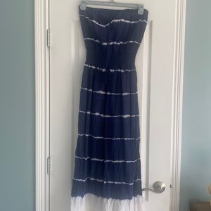 Athleta strapless summer dress